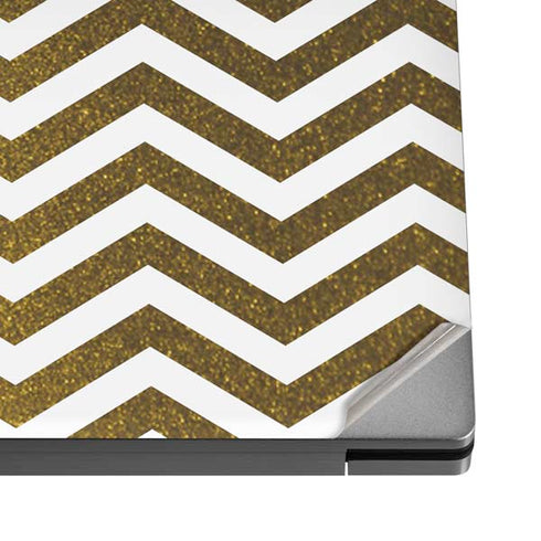 Gold Chevron Dell XPS Skin